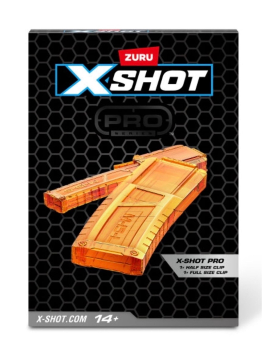 NEW Zuru X-Shot Pro Series Clip Set One Size Orange